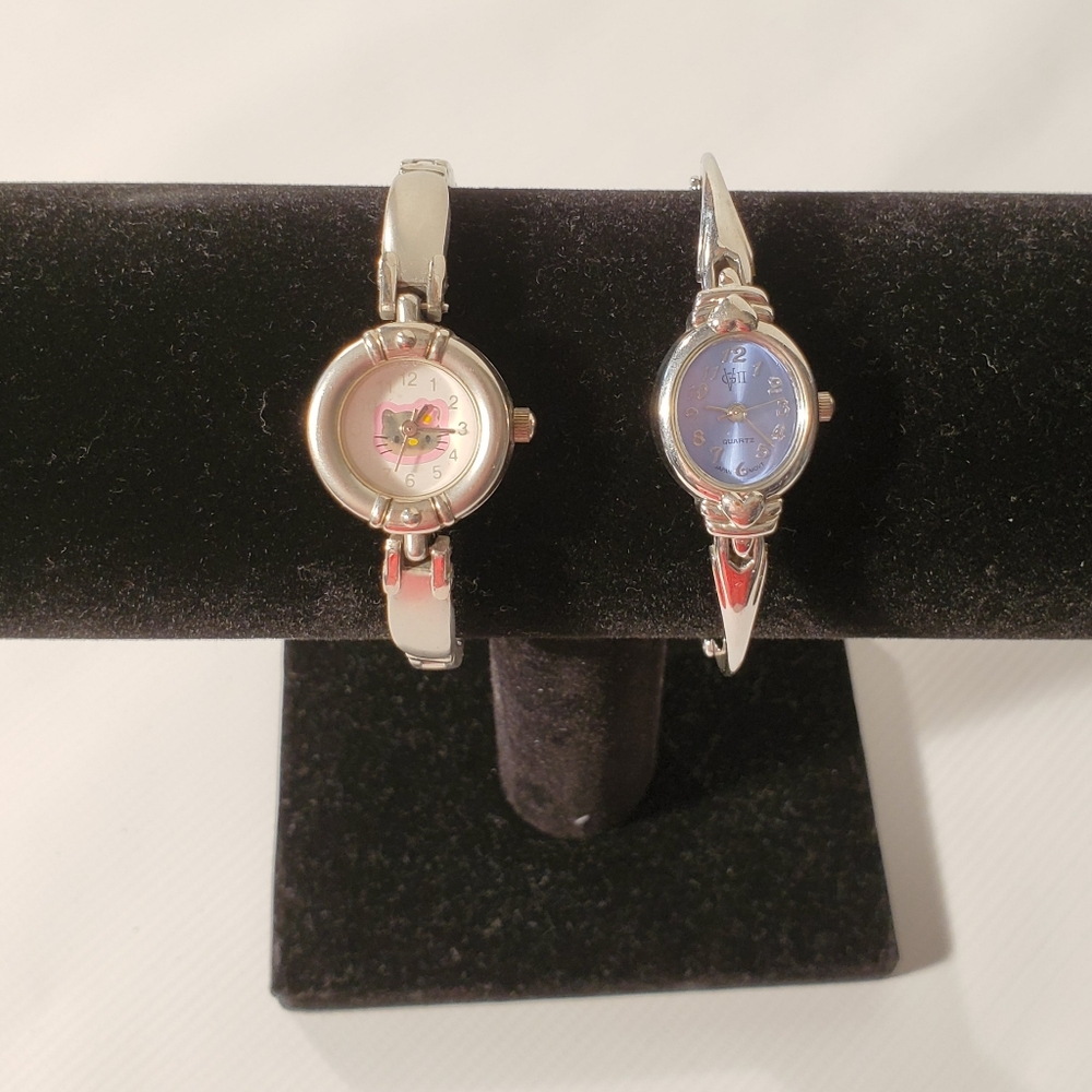 Hello Kitty Watch & Blue Watch Bundle